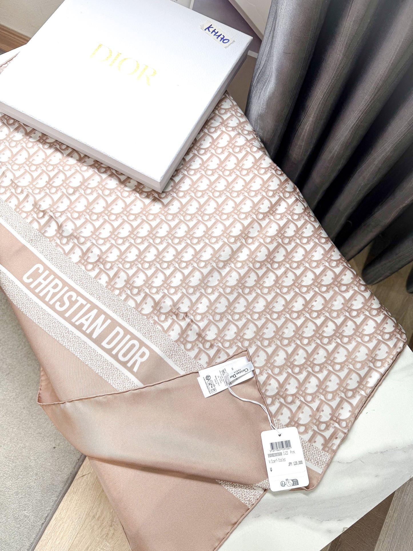 Khăn Lụa Dior Khổ 70x200 KH170
