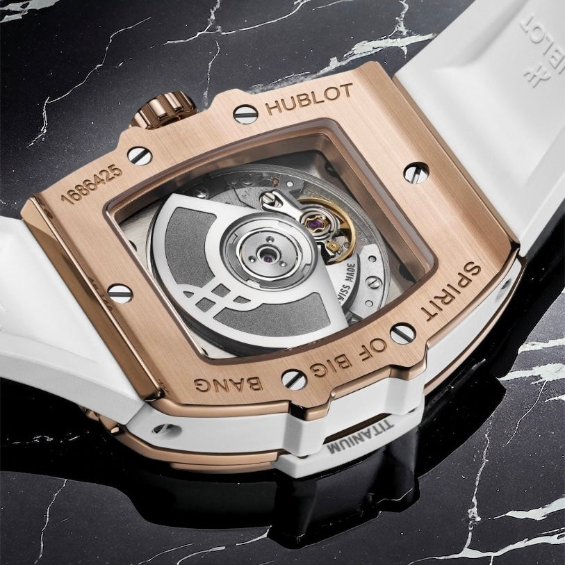 Đồng Hồ Hublot Spirit Of Bigbang 32mm Gold White Benzel Diamond