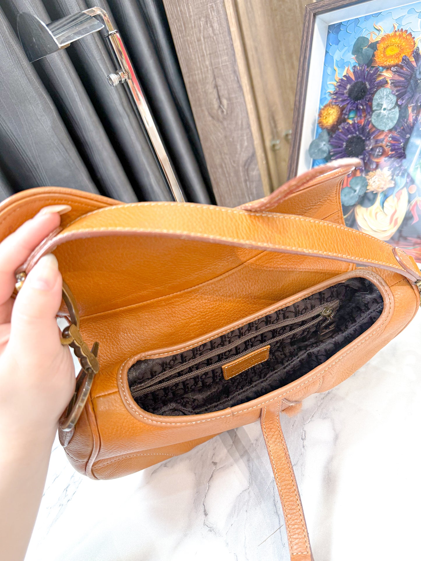 A Dior Saddle