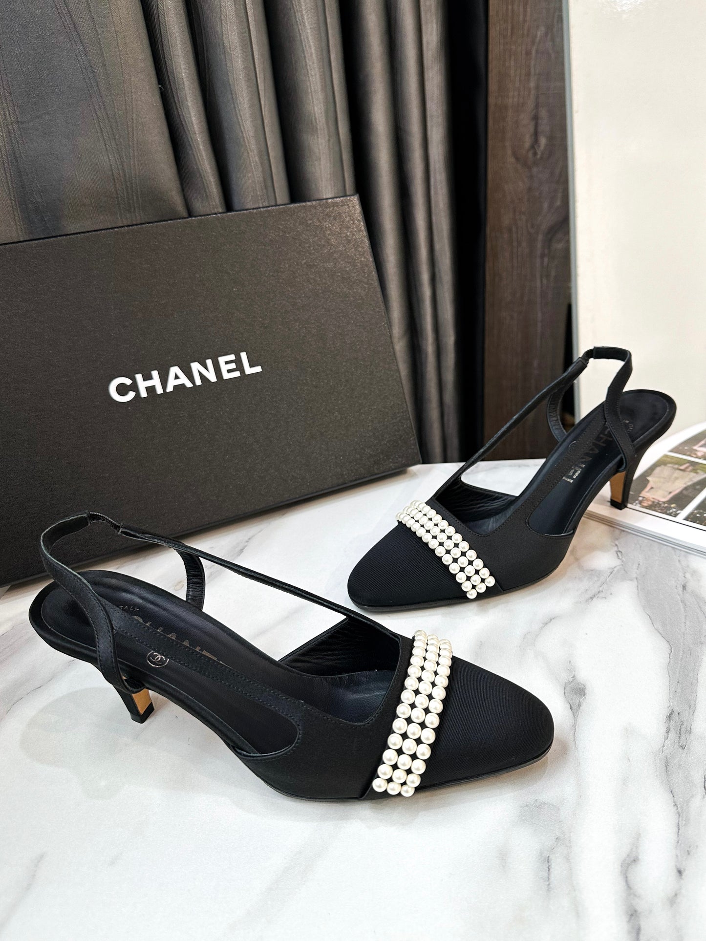 Slingback Chanel Size 37C