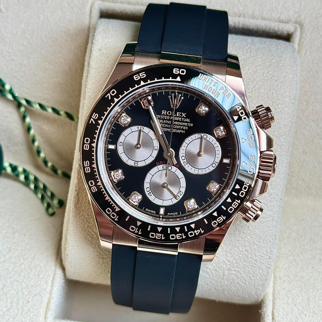 Đồng Hồ Rolex Daytona 126515 Black Diamond 40mm