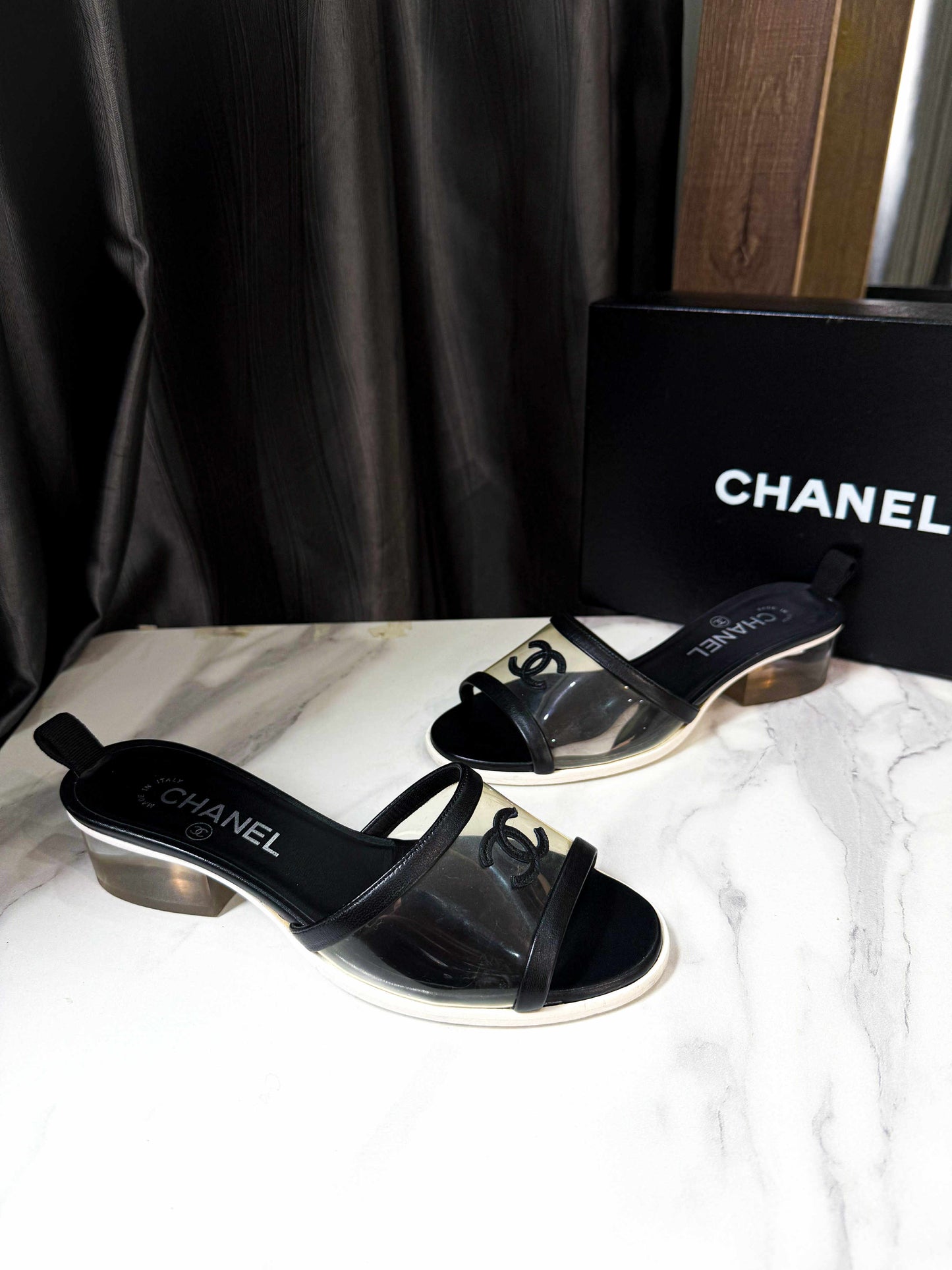 Dép Chanel Size 37c Used