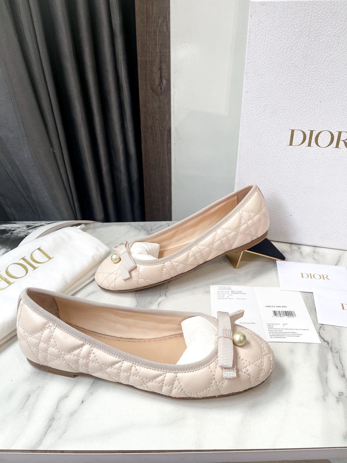 Giày Dior Ballet New Size 35