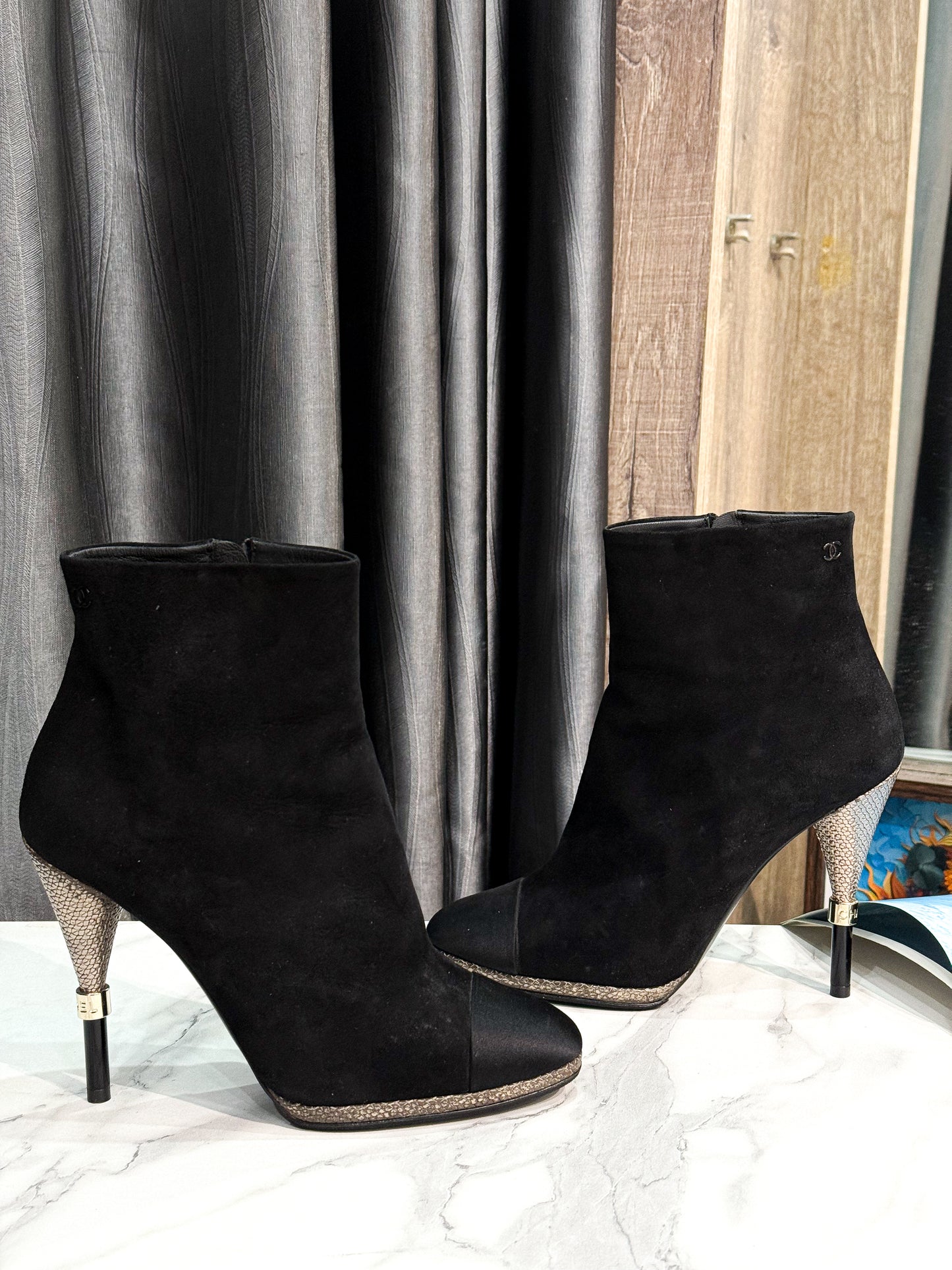 Boot Chanel Used Size 38.5