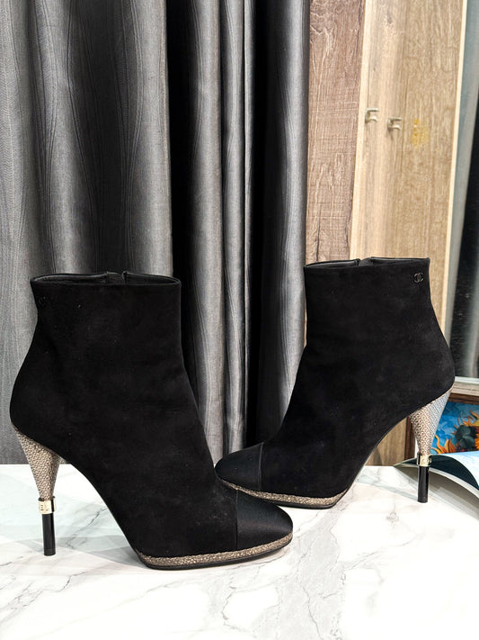 Boot Chanel Used Size 38.5