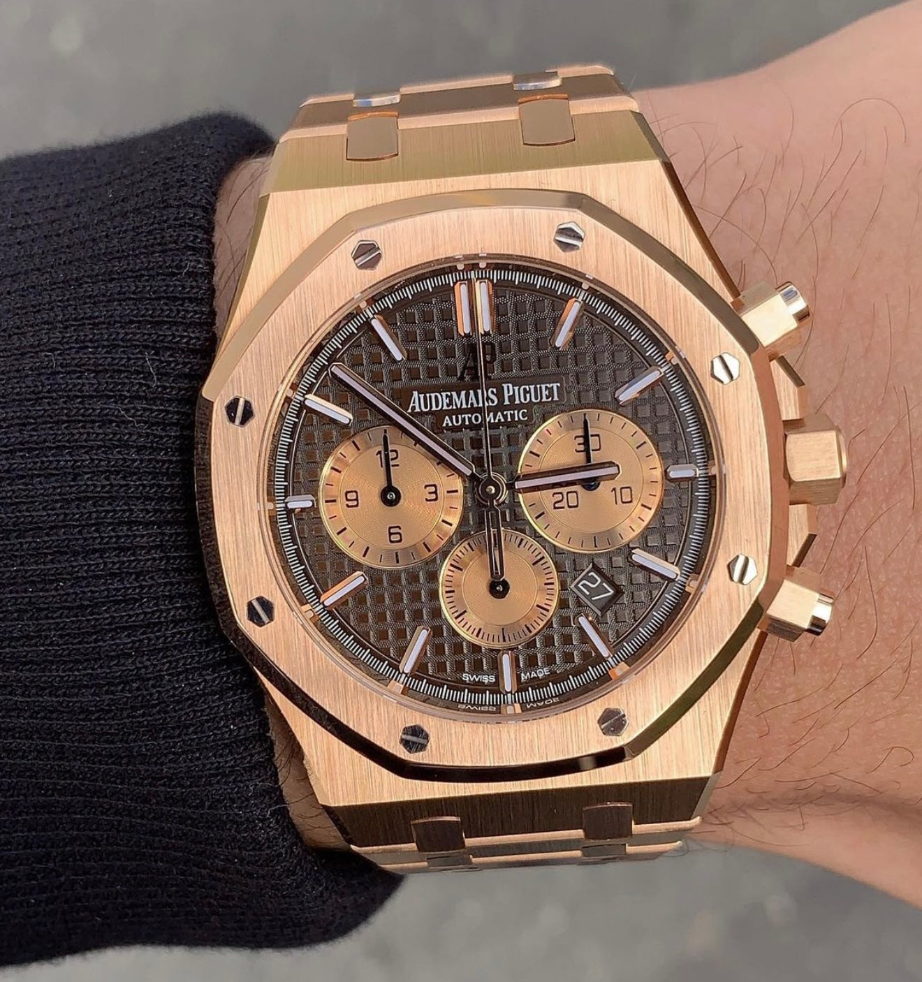 Đồng Hồ Audemars Piguet Royal Oak Chronograph 26331OR Dial Choco