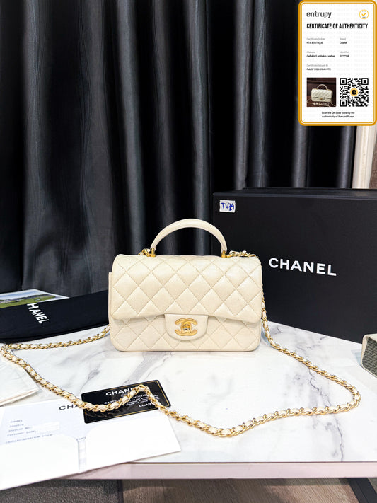 A A Chanel Mini Handle