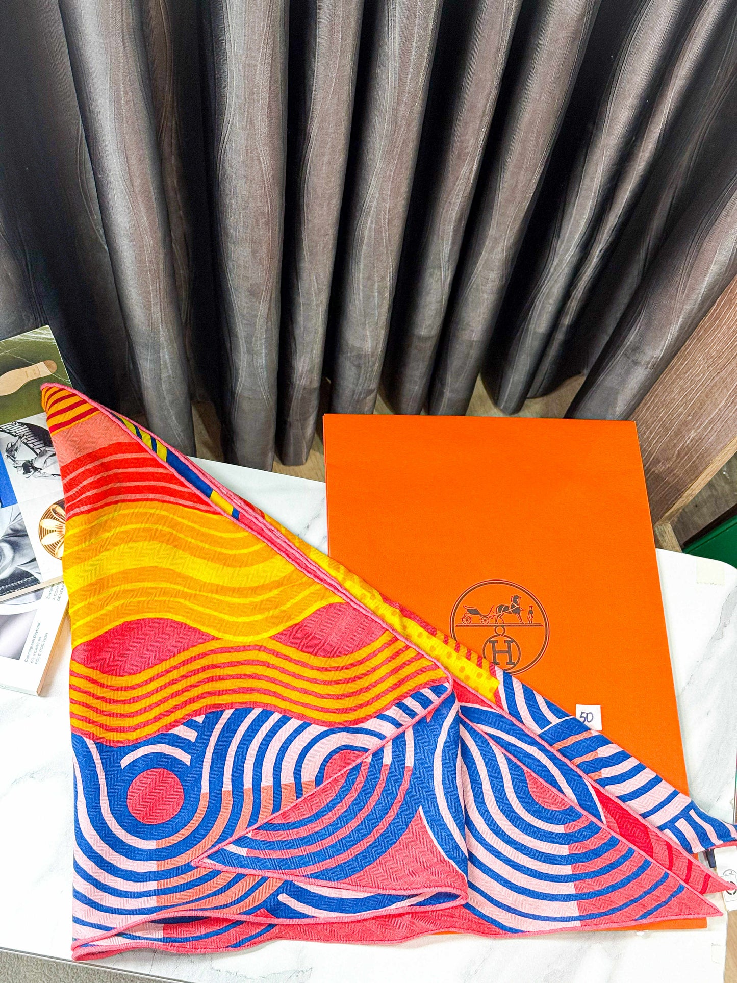 Khăn Lụa Hermes New HN50 5/11