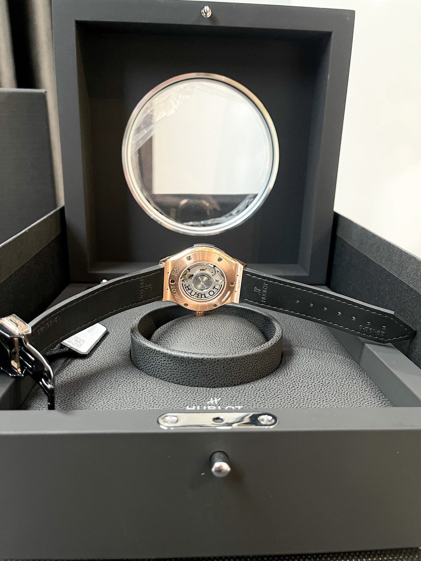 Đồng Hồ Hublot Classic Fusion KingGold Green size 38mm