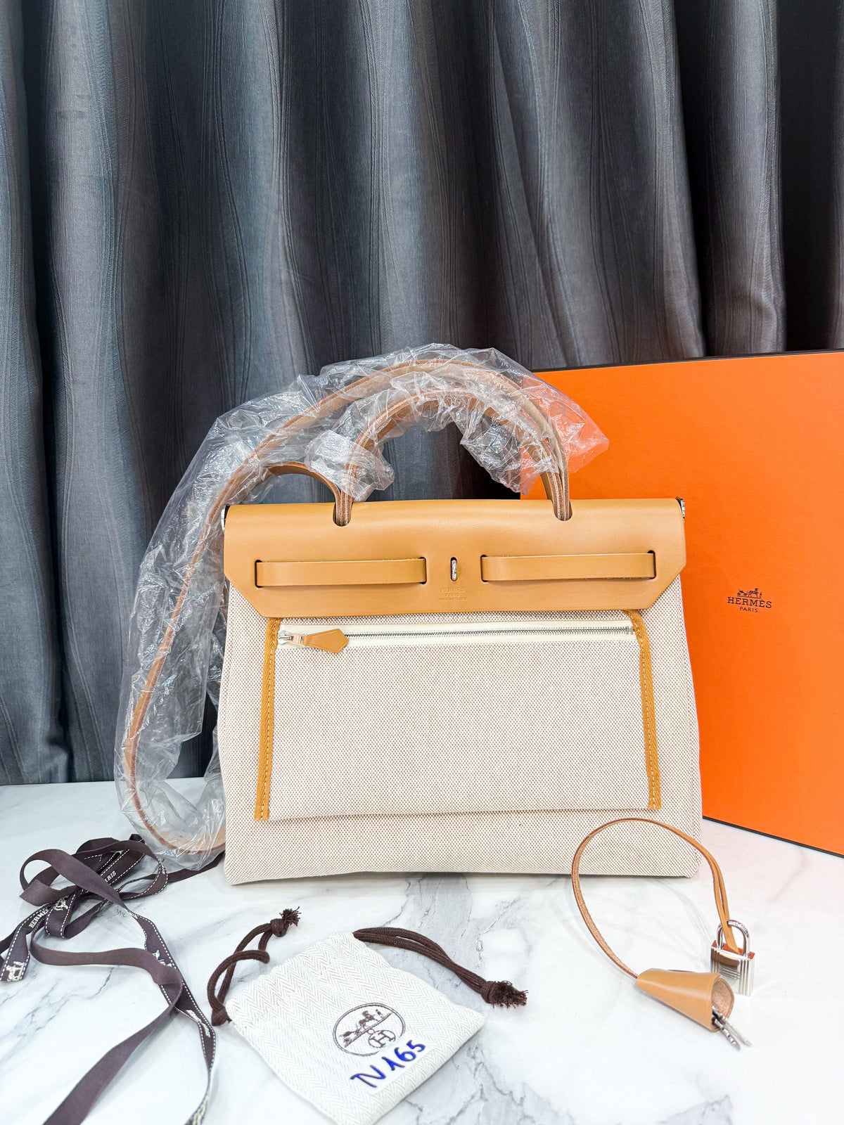 A A Hermes Herbag New TV165