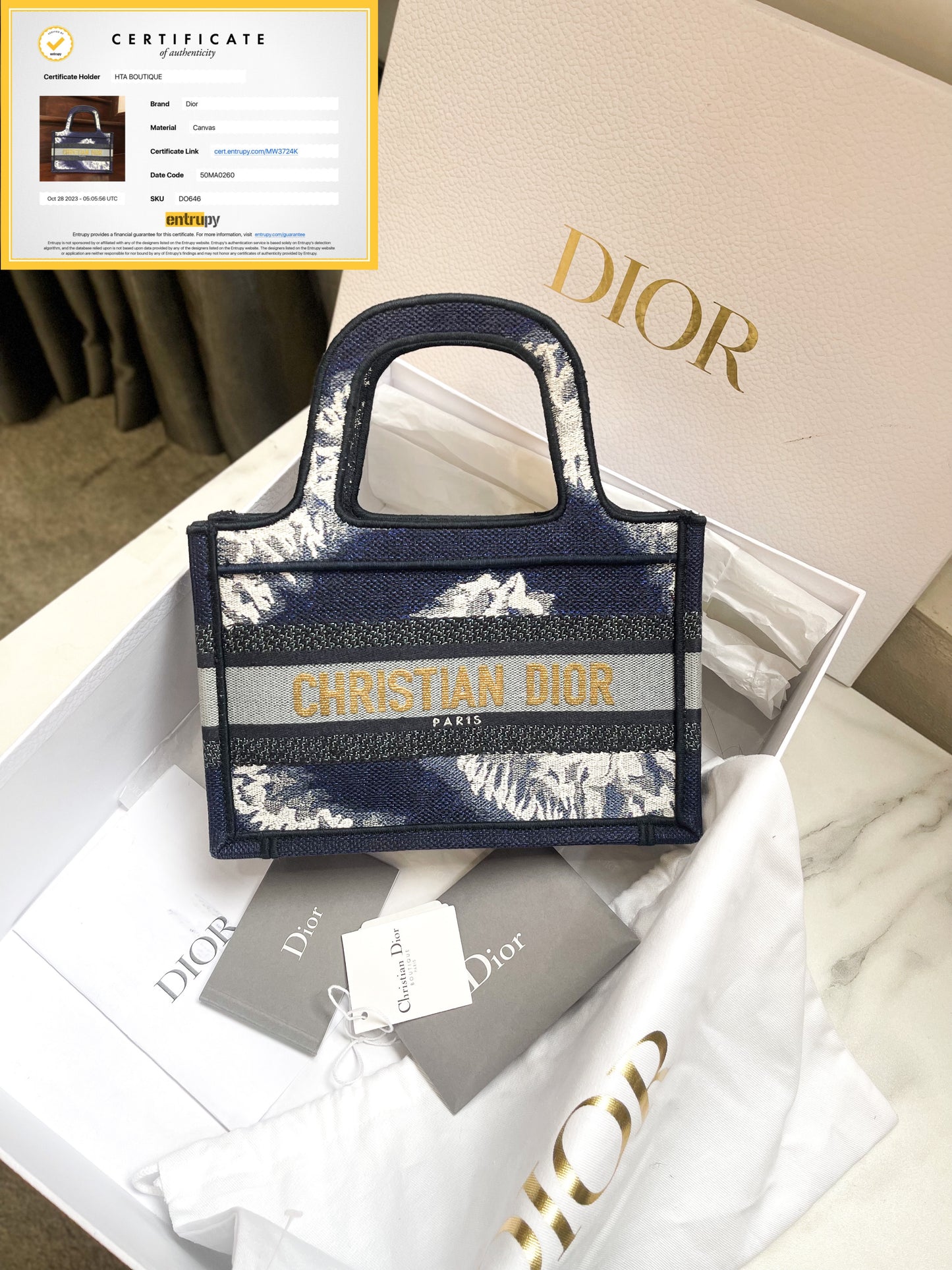 Dior Book Tote  Mini