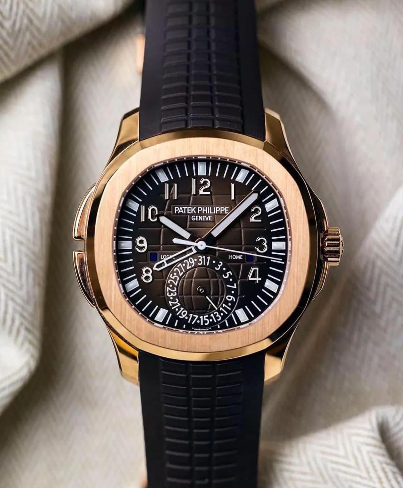 Đồng Hồ Patek Philippe Aquanaut Travel Time 5164R-001