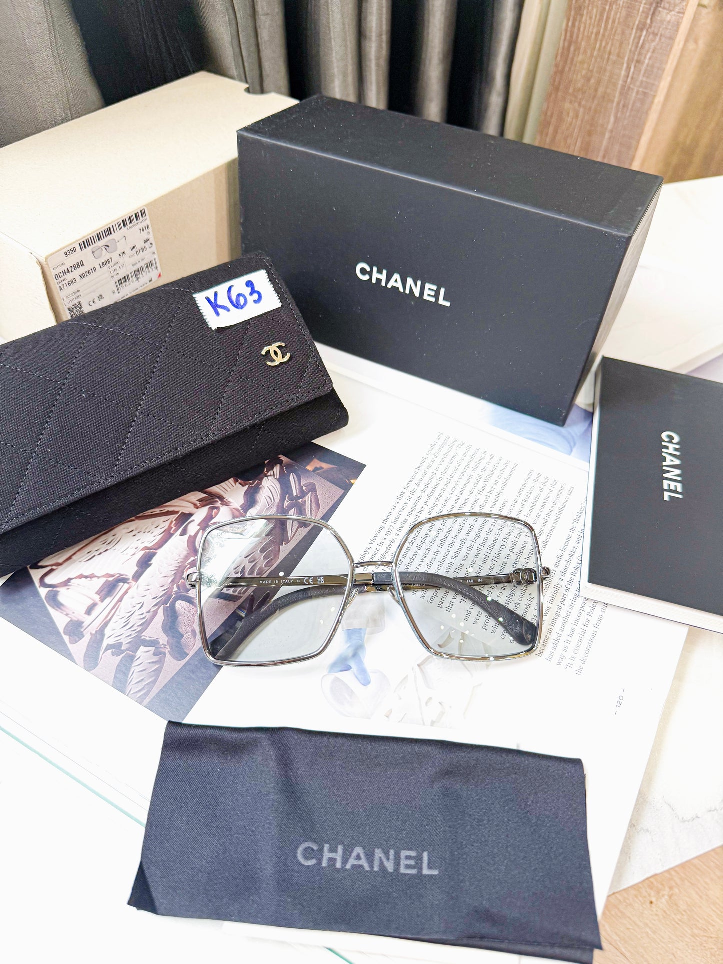 Kính Chanel New K63
