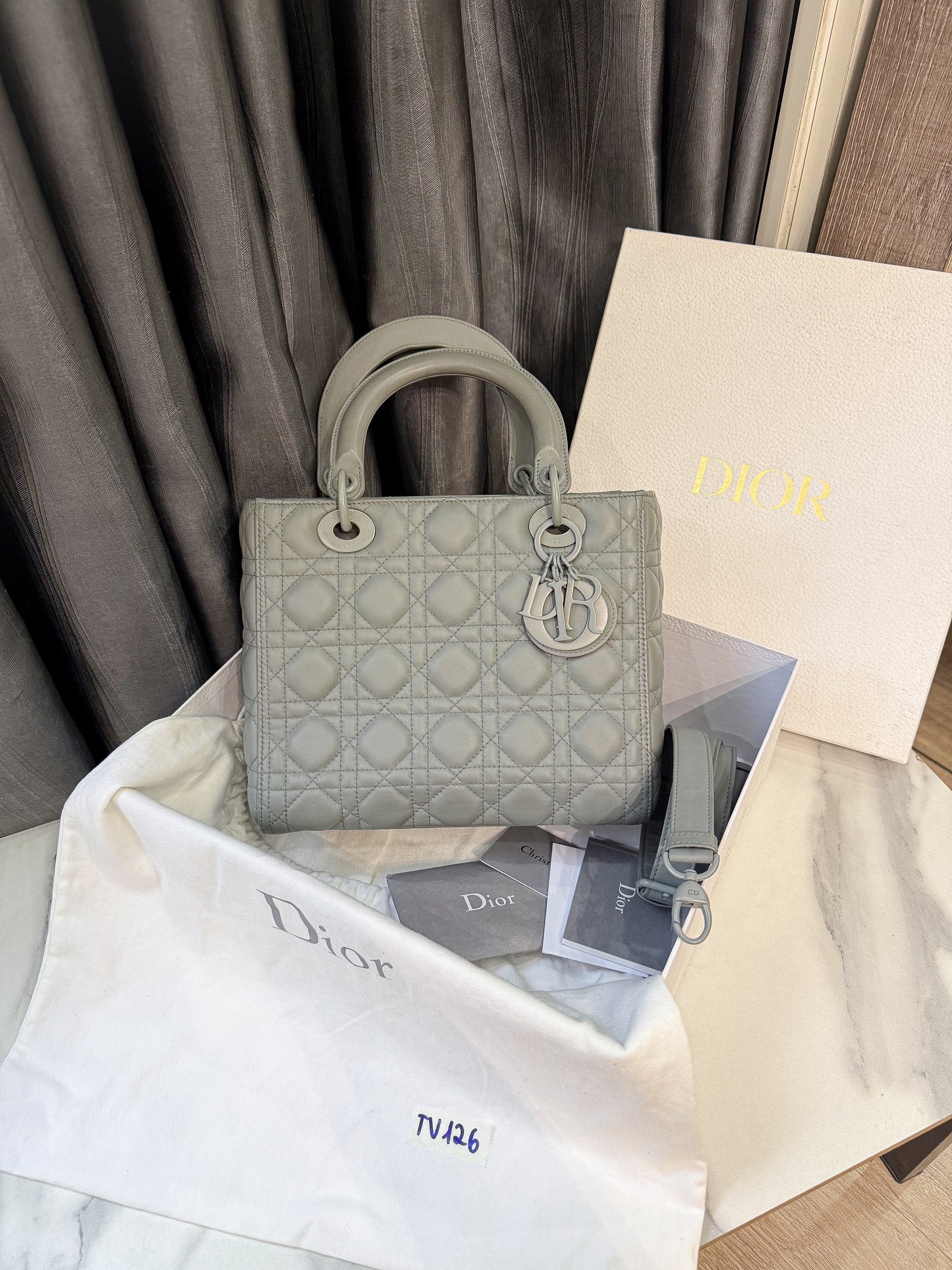 A A Dior Lady M Grey TV126