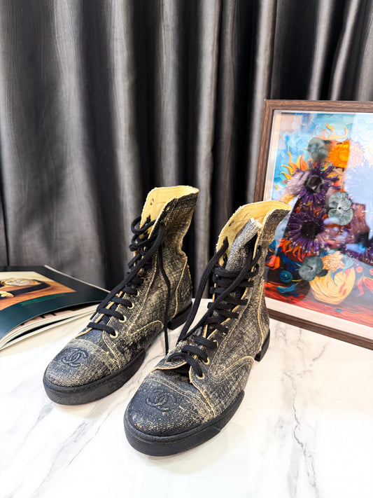 Boot Chanel Giả Cổ Size 39