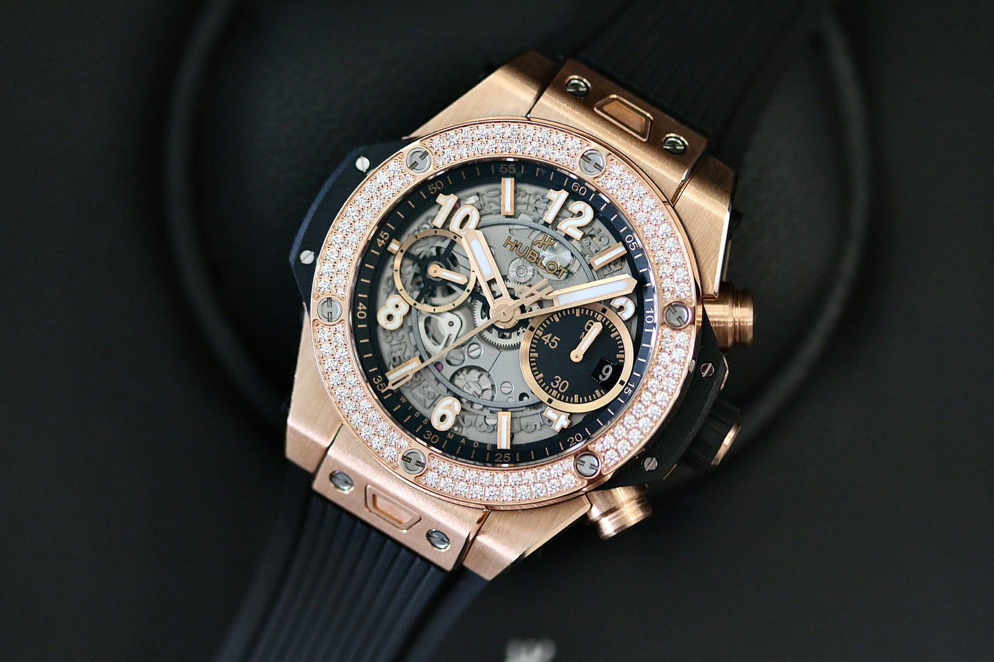 Đồng Hồ Hublot Unico KingGold Skeleton