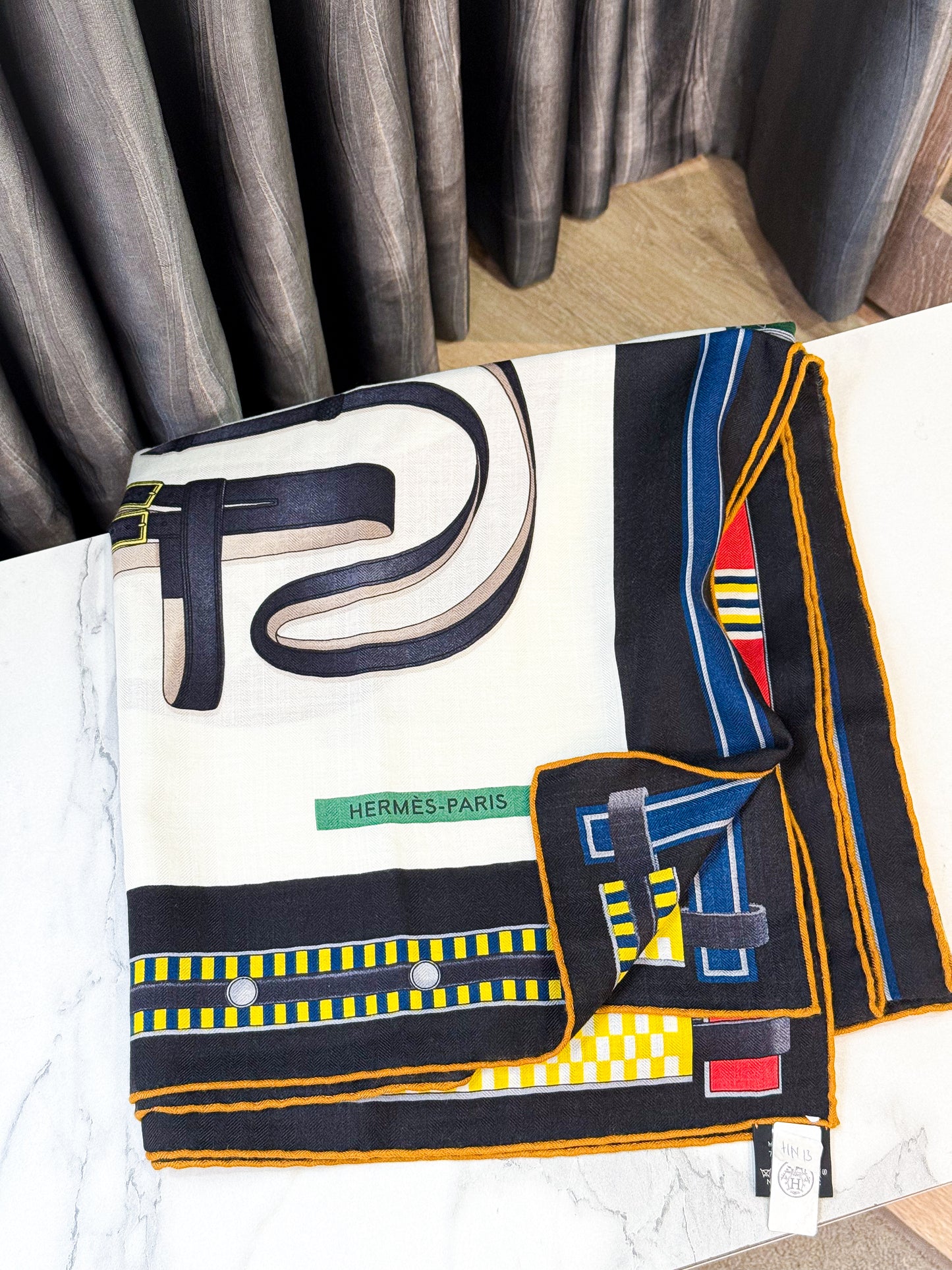 Khăn Cashmere Hermes New Khổ 140x140 HN13 25/10