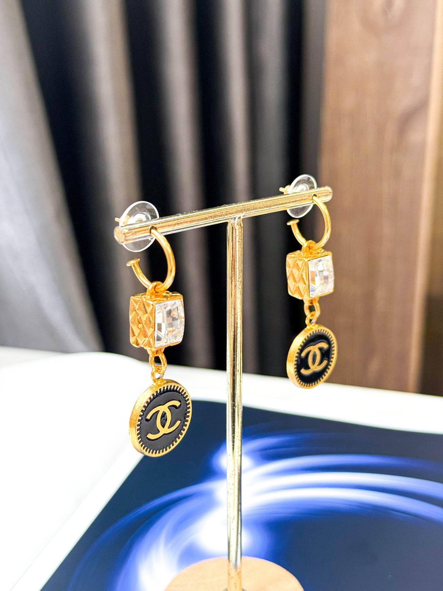 Khuyên Tai Chanel Used CT16