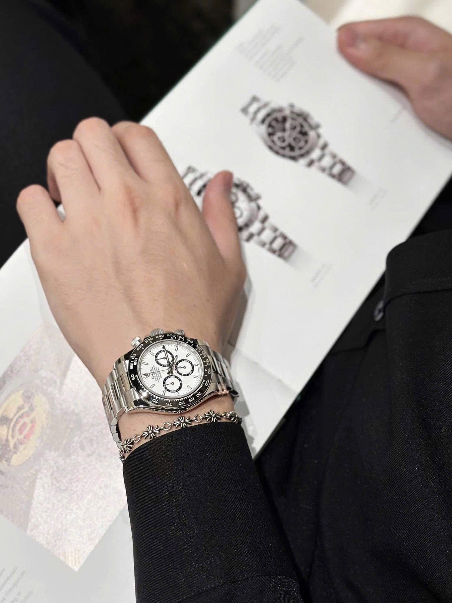 Đồng Hồ Rolex Daytona 126500 Panda