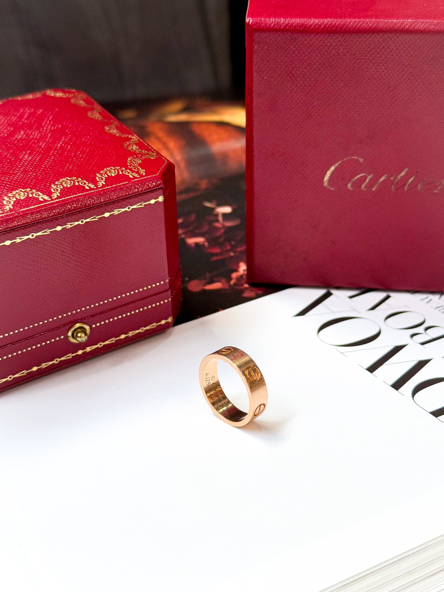 Nhẫn Cartier Size 53