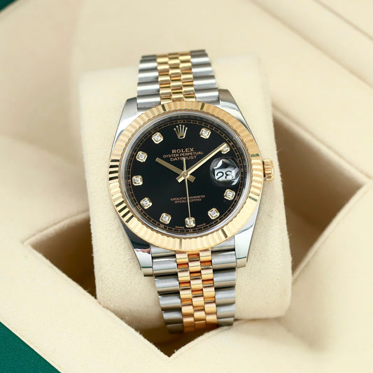 Đồng Hồ Rolex Datejust 126333 Black Dial
