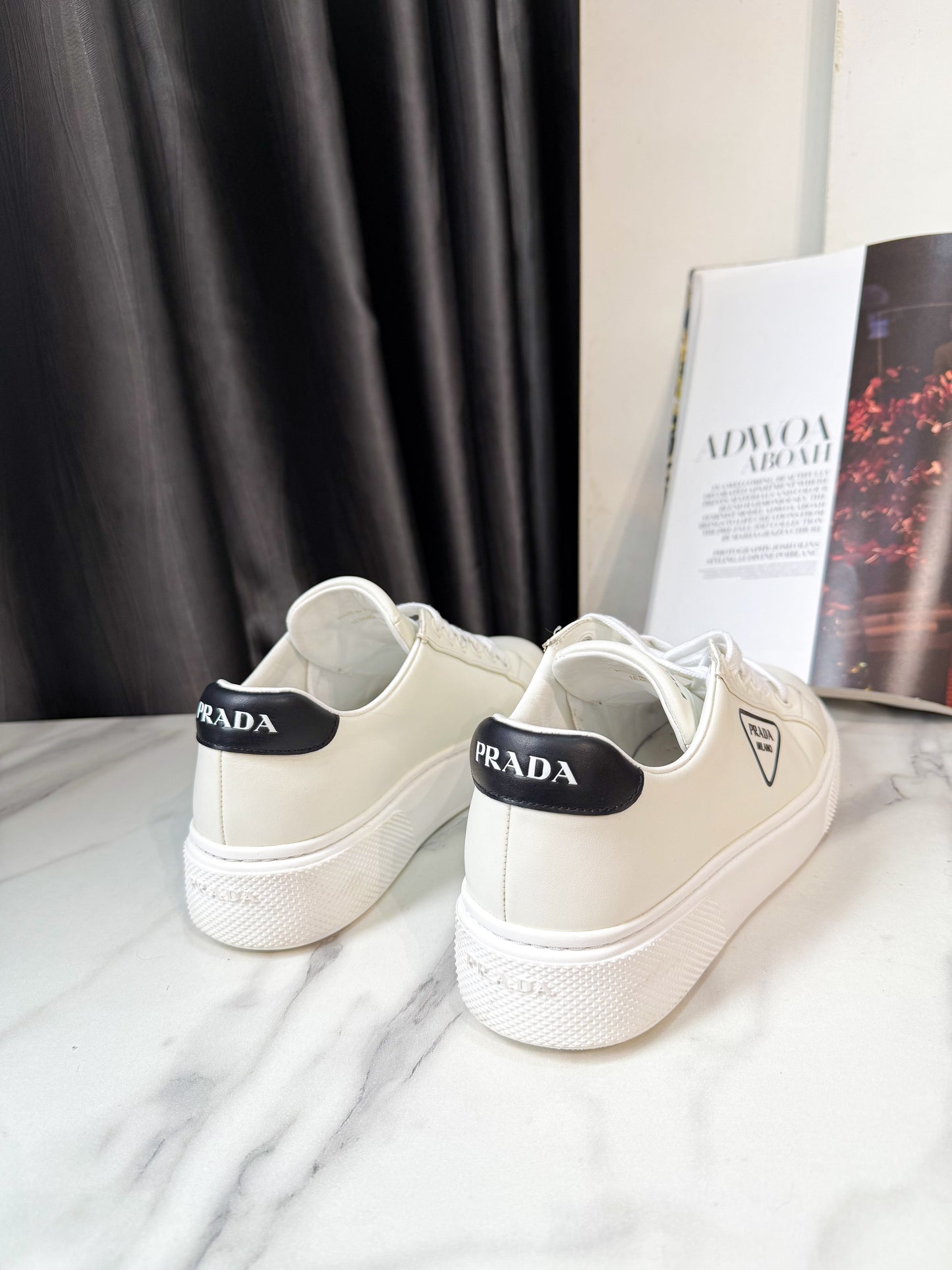 Giày Prada Trắng Size 38