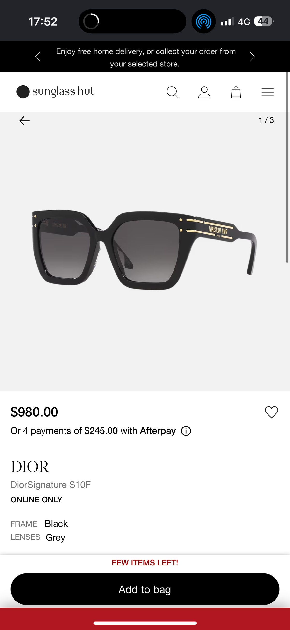 Kính Dior New L17