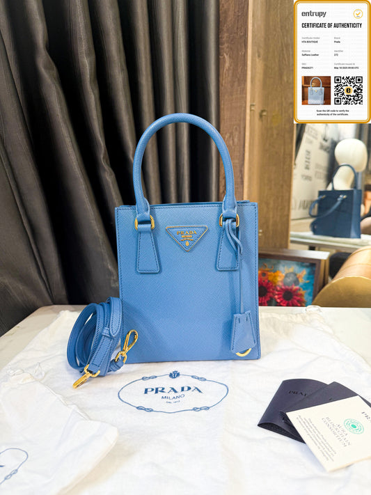 A A Tote Prada Xanh