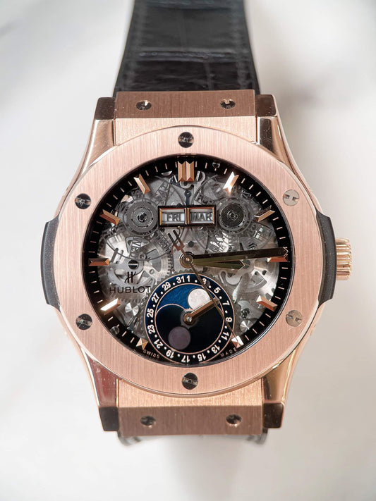 Đồng Hồ Hublot Classic Fusion MoonPhase Rose Gold 42mm