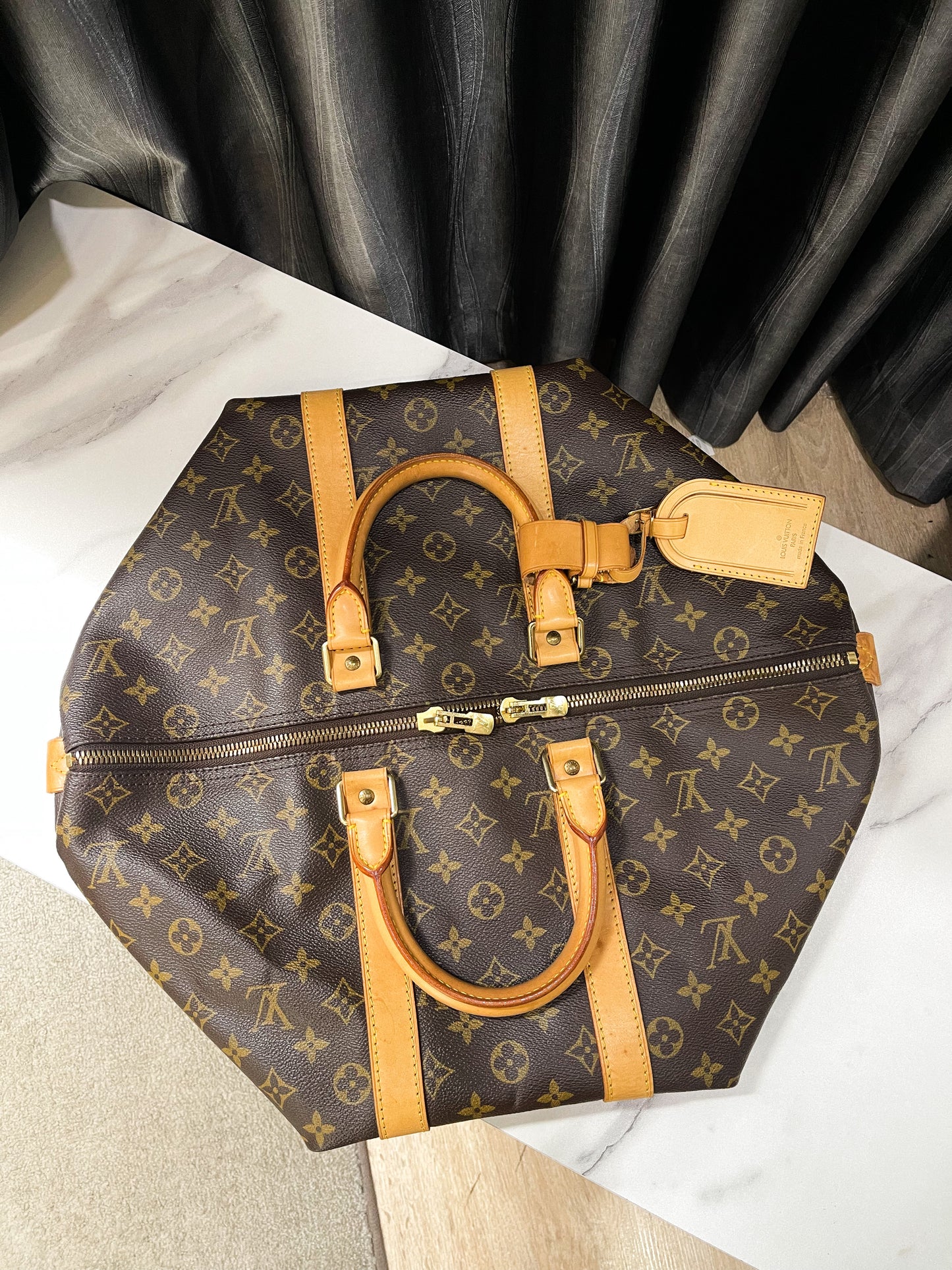 Keepall LV Size 45 Có Tag Da