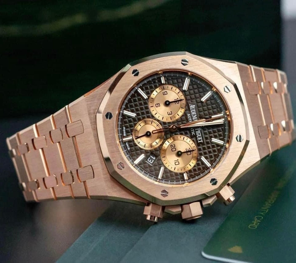 Đồng Hồ Audemars Piguet Royal Oak Chronograph 26331OR Dial Choco