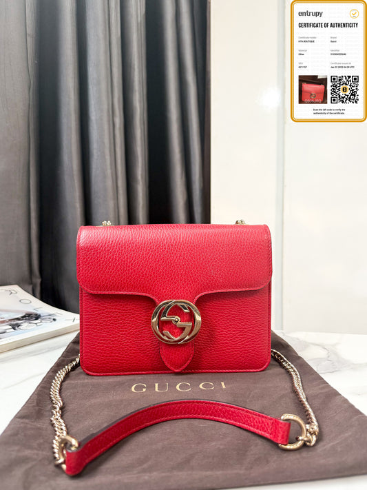 Gucci Interlocking Đỏ