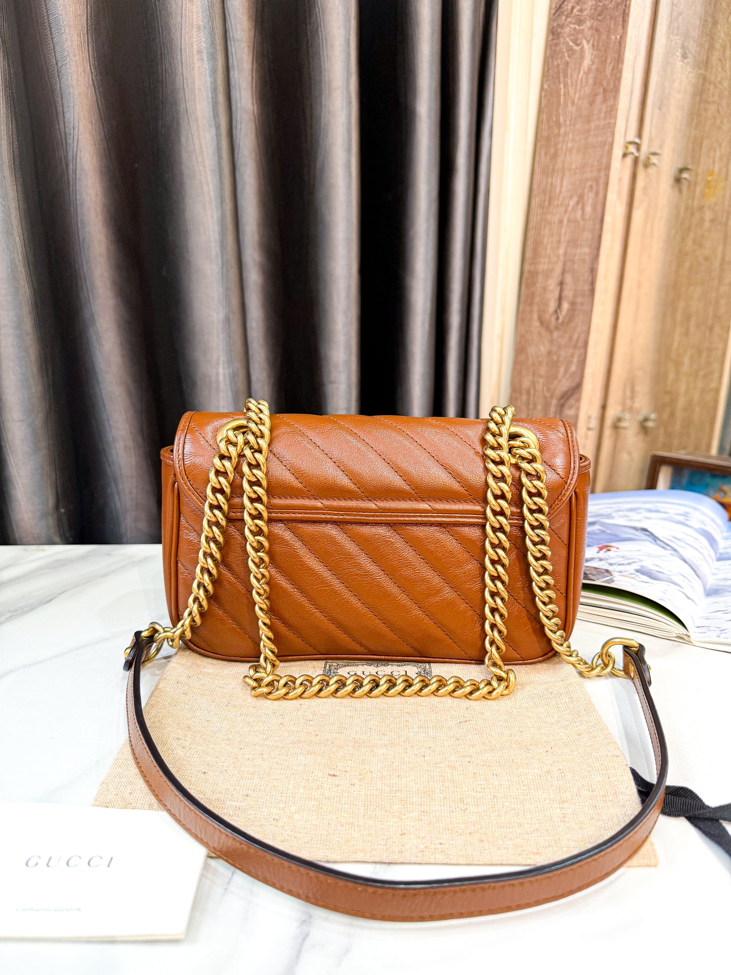 Gucci Marmont Nâu Size 22