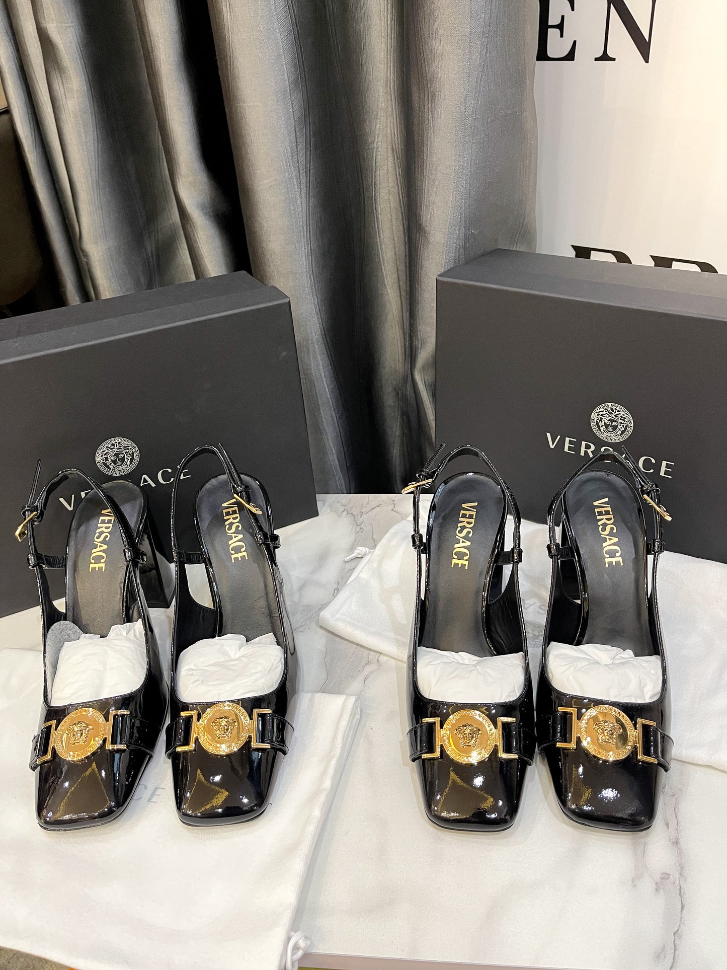 Slingback Versace New