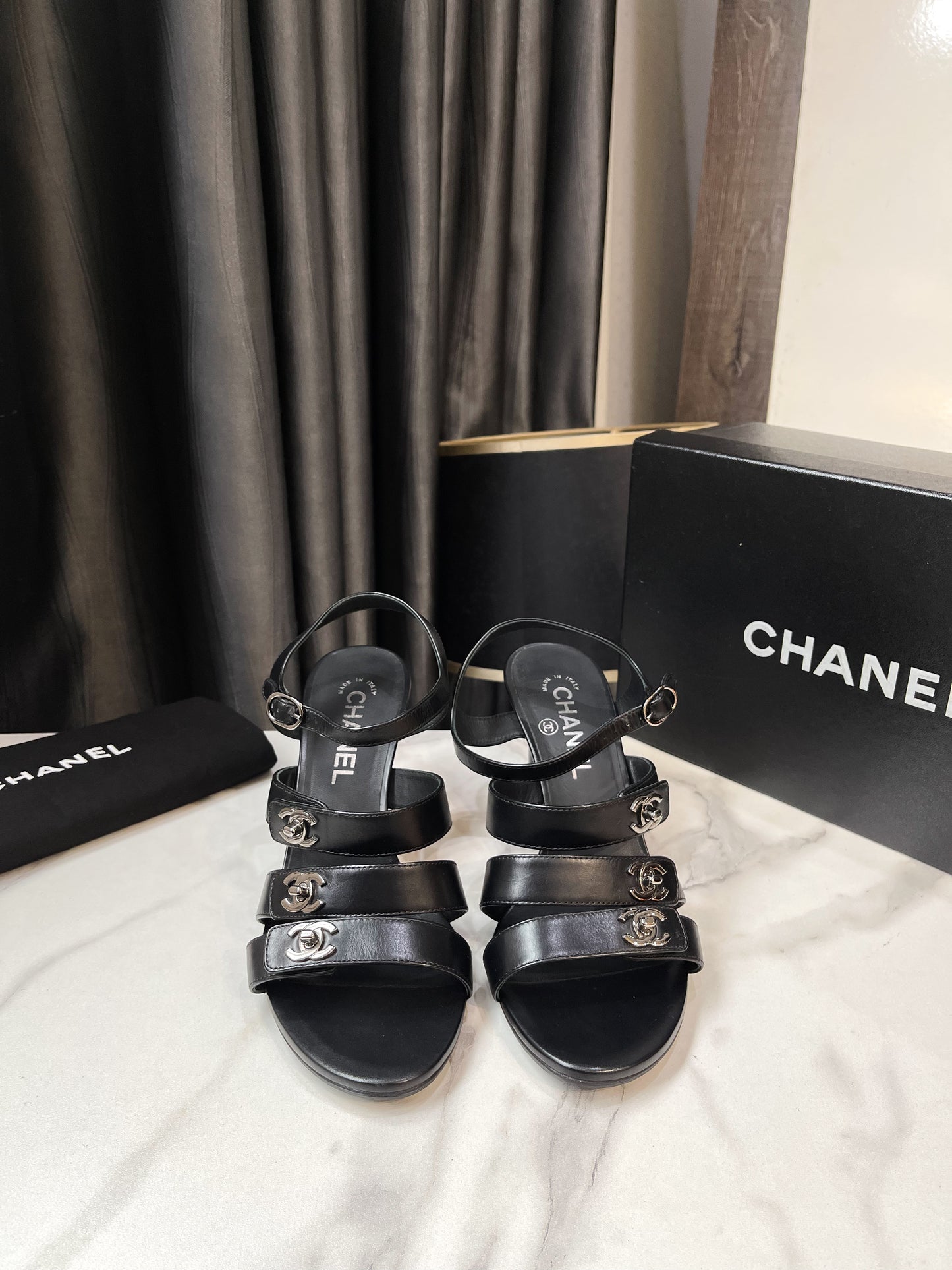 Sandal Chanel Hot Size 38.5