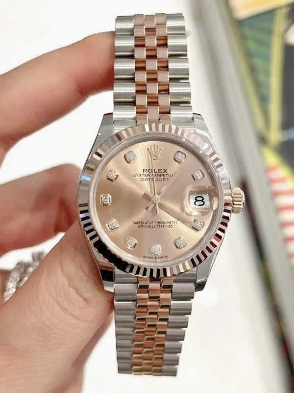 Đồng Hồ Rolex DateJust size 31mm 278271 Mặt Số Hồng