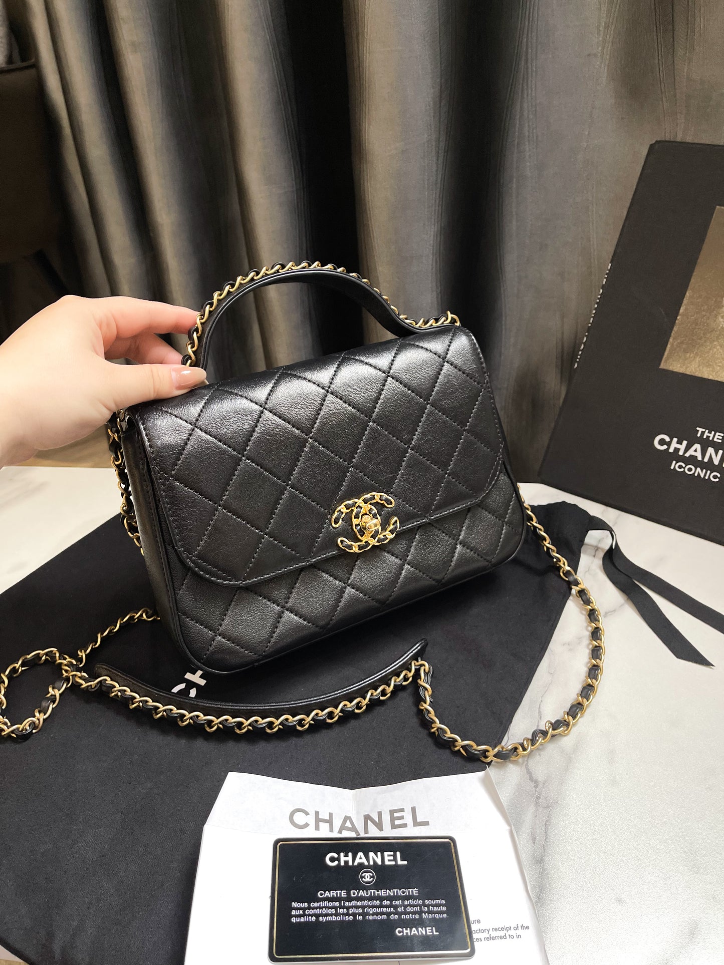 Chanel Infinity Handle