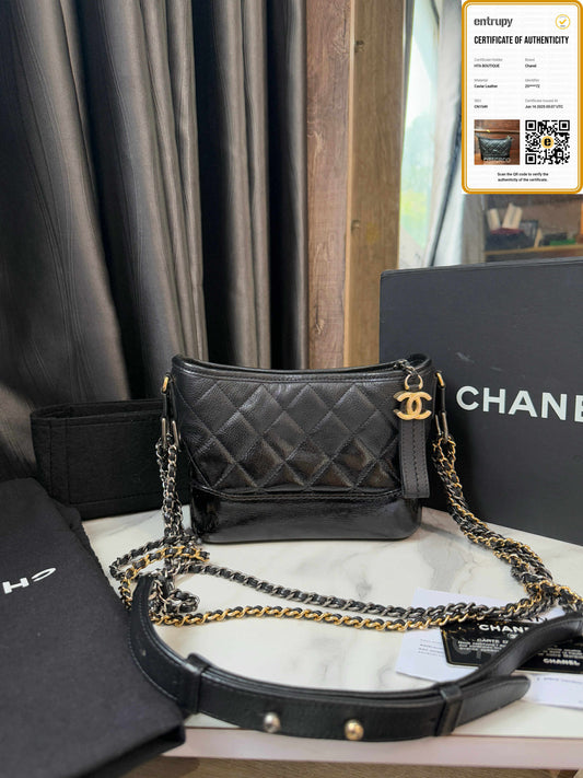 A A Chanel Gab Small Đen