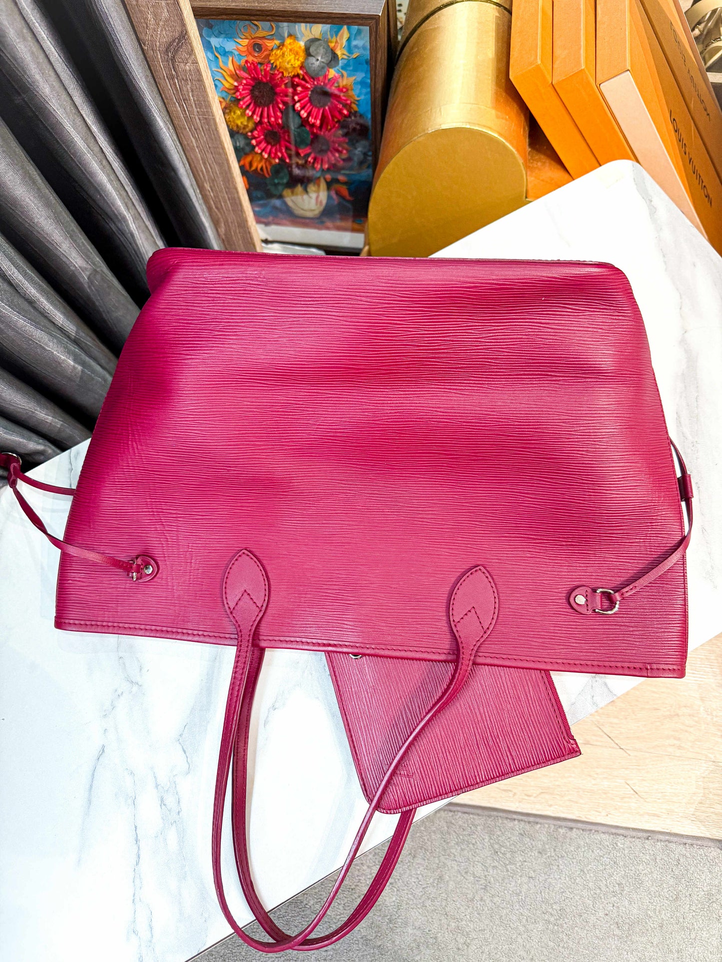 A LV NVF Epi Fuchsia MM