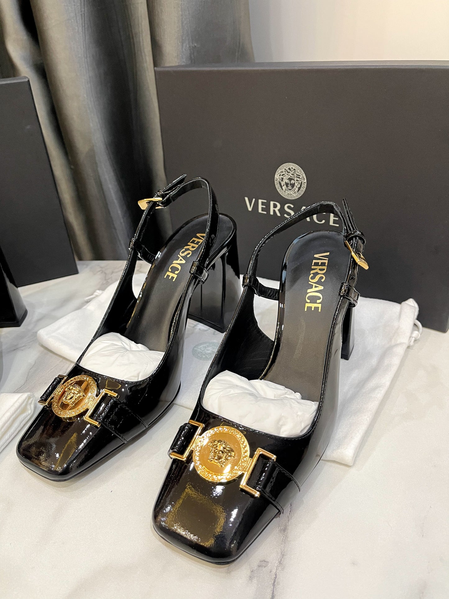 Slingback Versace New