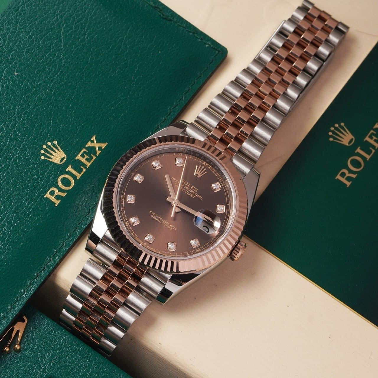 Đồng Hồ Rolex DateJust 126331 Chocolate size 41mm