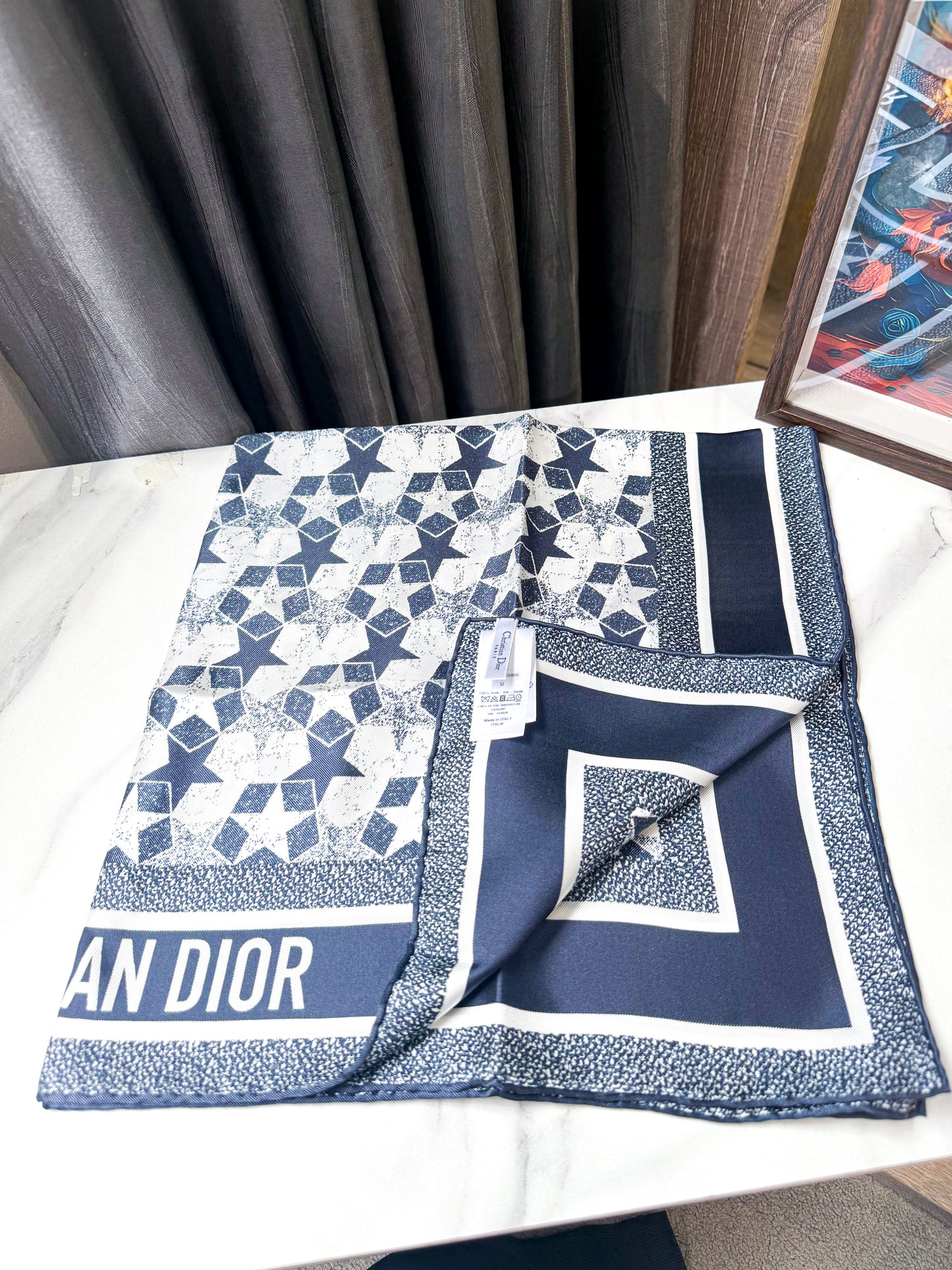 Khăn Lụa Dior Khổ 70x70 4/10