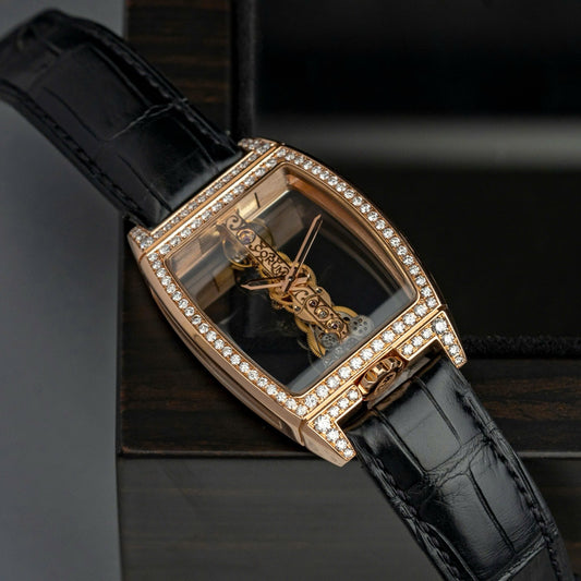 Đồng Hồ Corum Golden Bridge Rose Gold