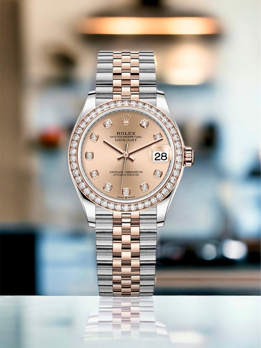 Đồng Hồ Rolex DateJust 278381RBR Dial Pink 31mm