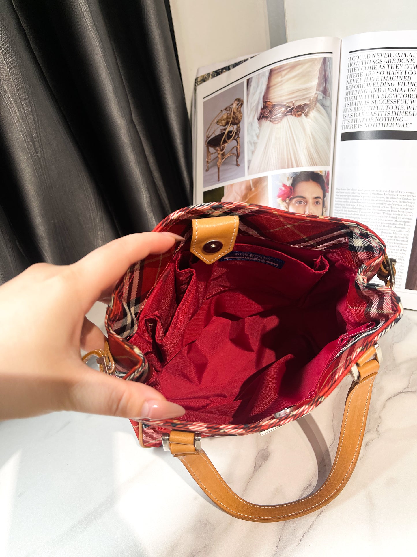 Handbag BBR Đỏ