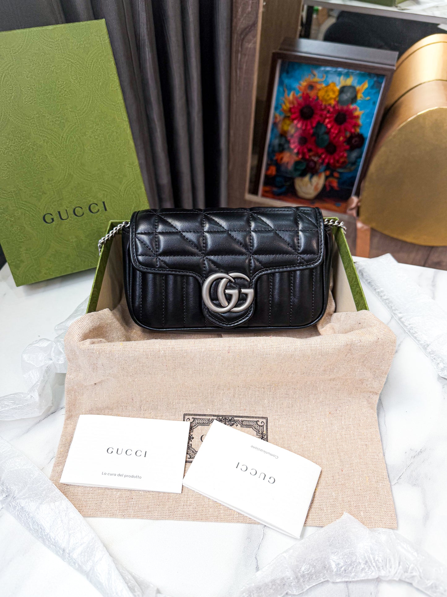 A Gucci Marmont Mini 17 New