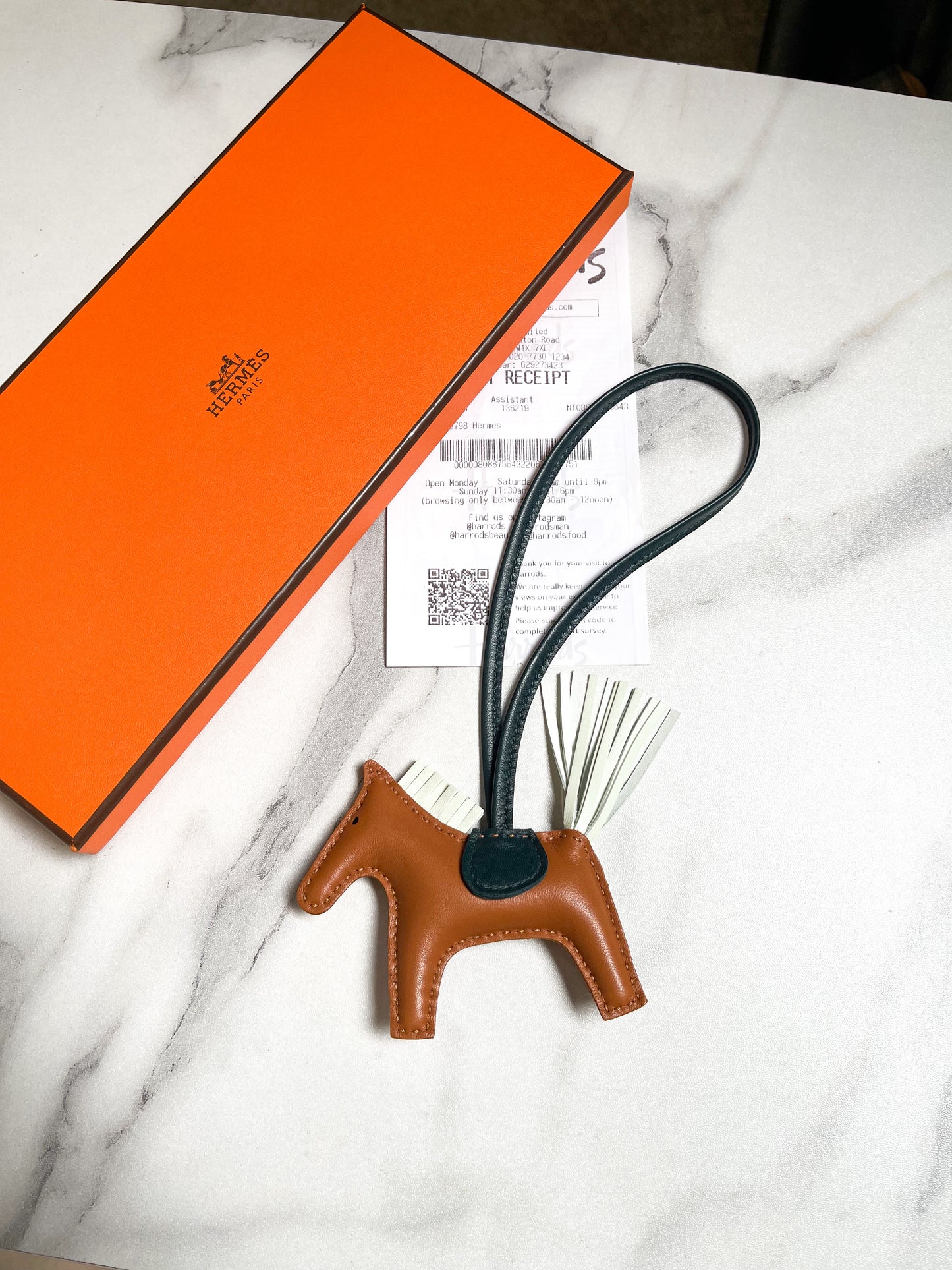 Wingless Hermes Horse Charm