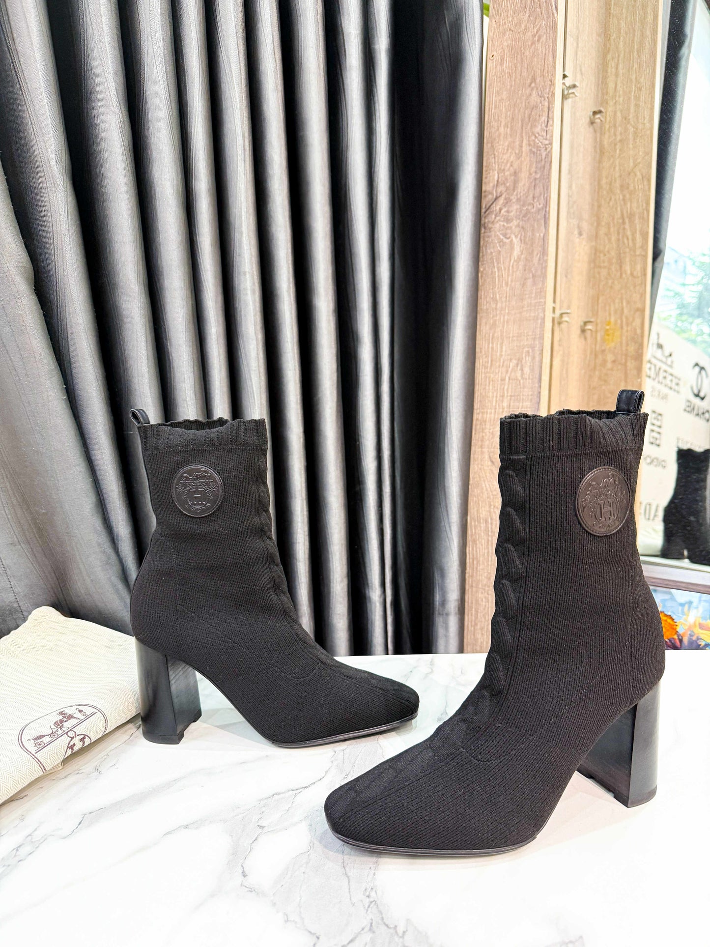 Boot Len Hermes Size 38 5/11