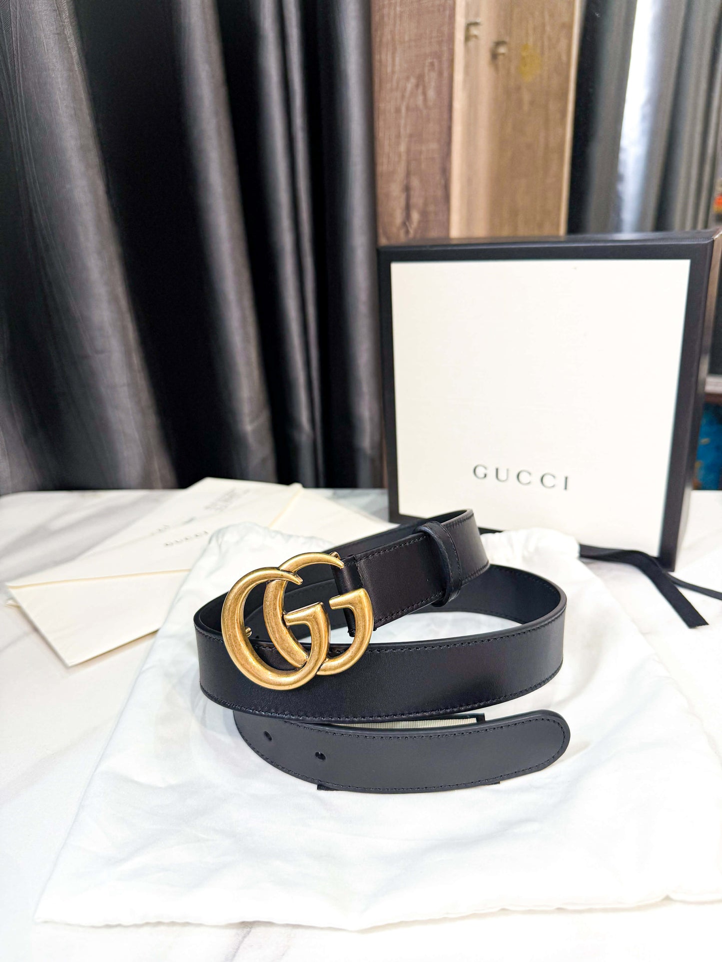 Belt Gucci Bản 3cm Size 85