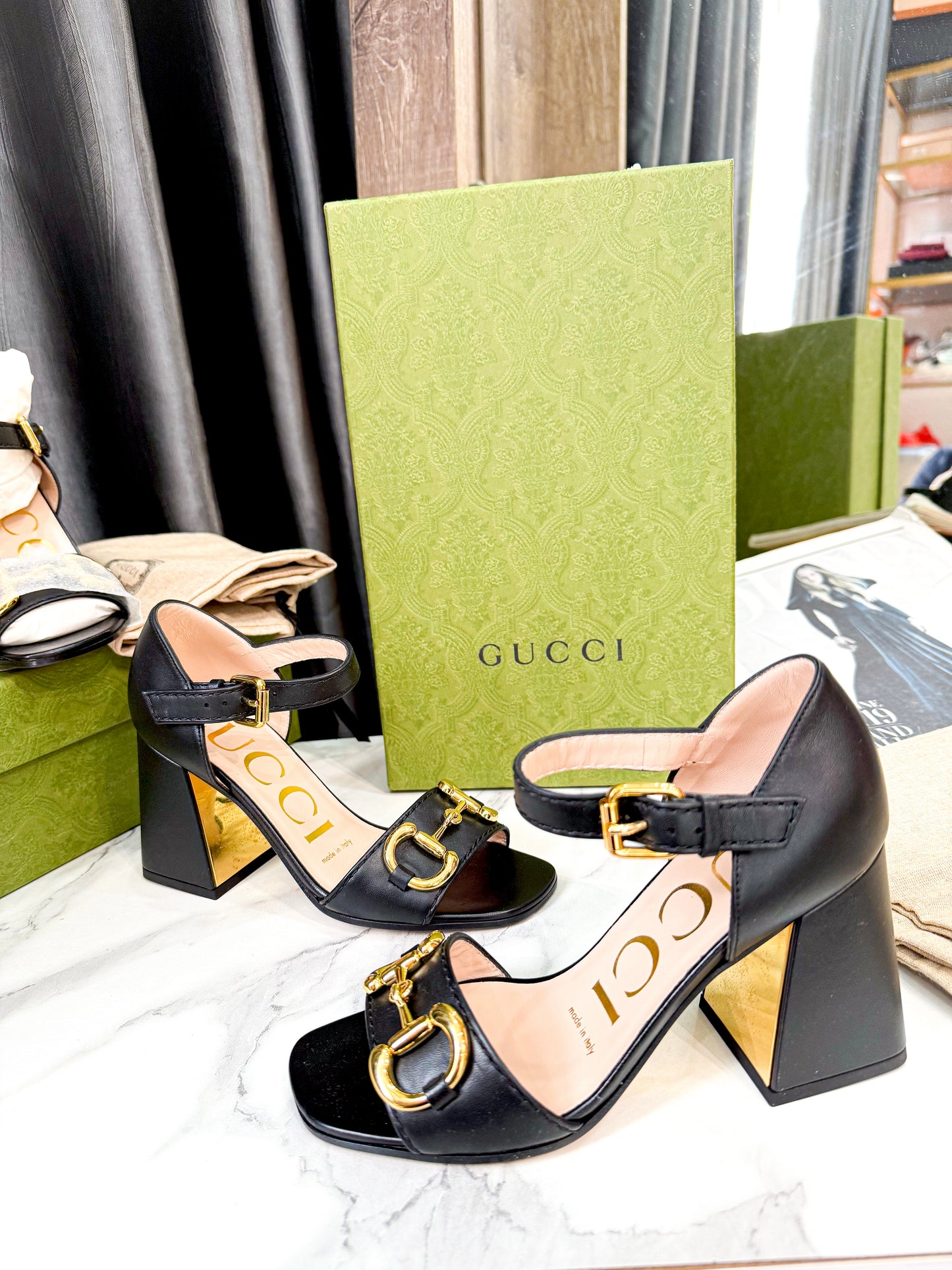 Sandal Gucci New Size 34.5